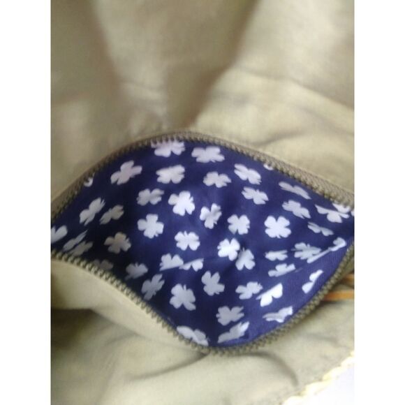 Lucky Brand Floral Straw Crossbody Shoulder Bag - Picture 9 of 11